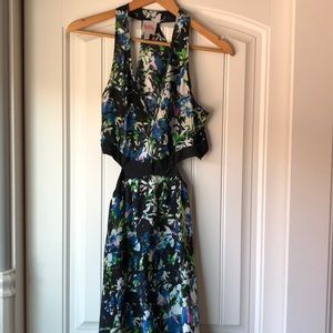 RBL Short Floral Cutout Dress Size S